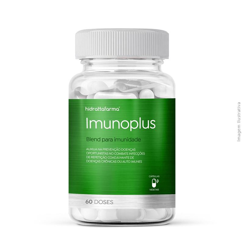 Imunoplus Blend para Imunidade 60 Doses (Estimula a resposta imunológica contra infecções.)