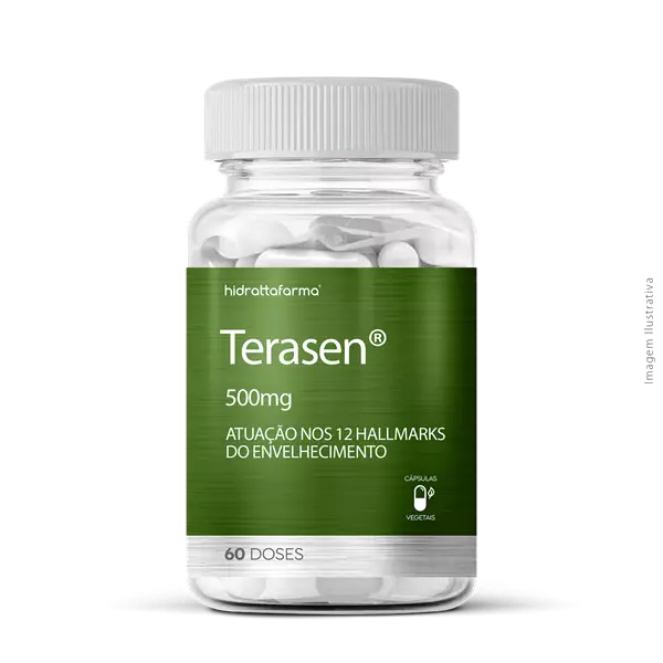 Terasen® 60 Doses (ATUAÇÃO NOS 12 HALLMARKS DO ENVELHECIMENTO) Terasen® 60 Doses (ATUAÇÃO NOS 12 HALLMARKS DO ENVELHECIMENTO)
