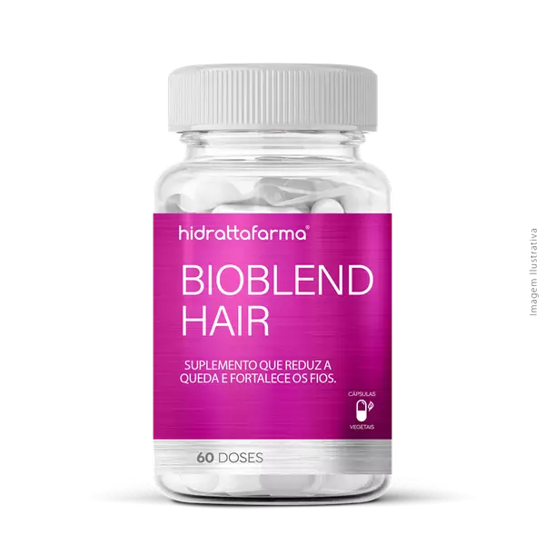 Bioblend Hair 60 Doses - Redução da queda e fortalecimento dos fios Bioblend Hair 60 Doses - Redução da queda e fortalecimento dos fios