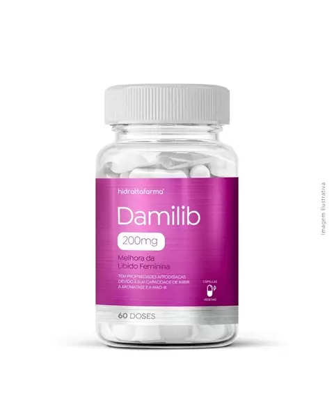 Damilib  60 Doses (Melhora a libido feminina.)