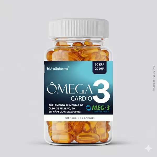 Ômega 3 Cardio 60 Doses (Saúde cardiovascular)