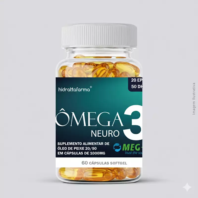 Ômega 3 Neuro 60 Doses ( Saúde Cerebral)