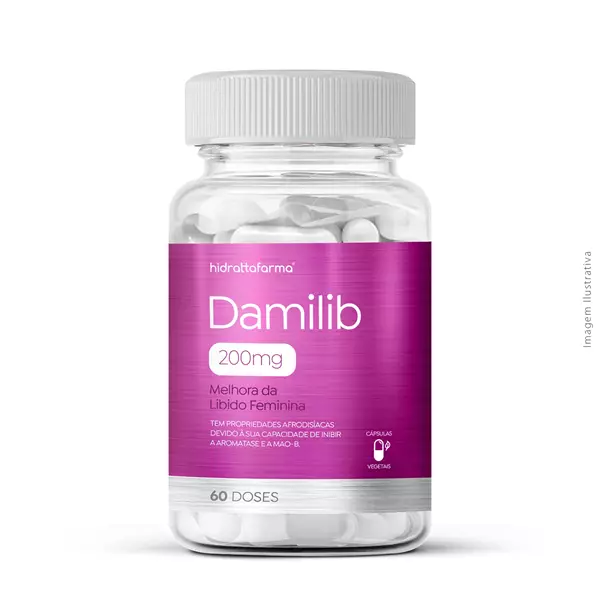 Damilib  60 Doses (Melhora a libido feminina.)