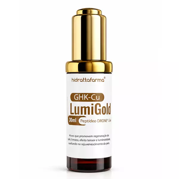 GHKcu LumiGold Peptídeo Drone Lightner 